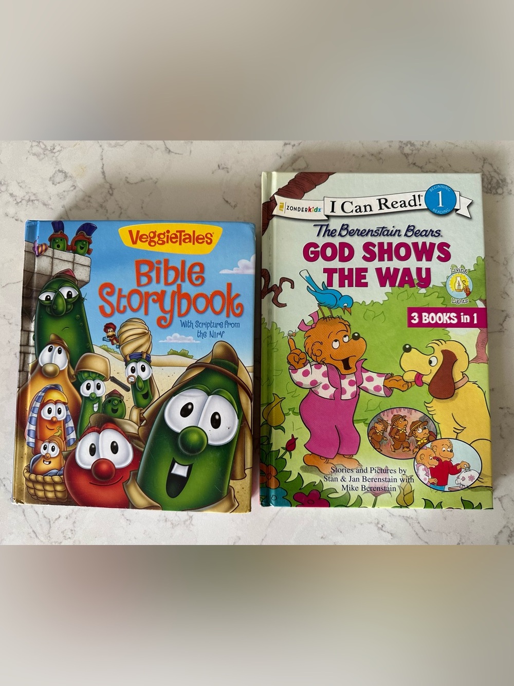 Berenstain Bears and VeggieTales Books